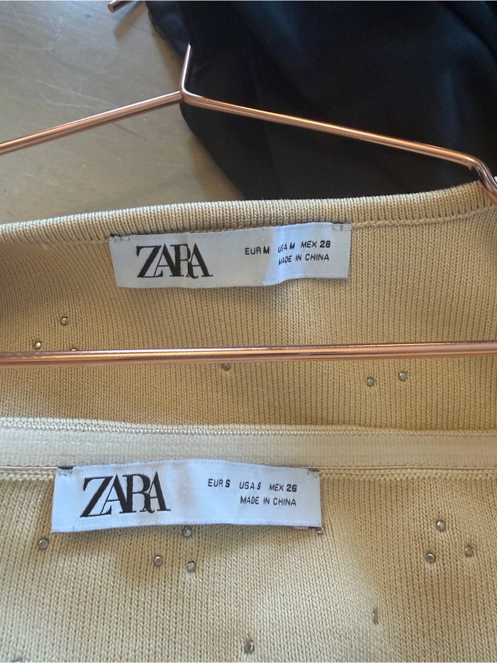 Zara Short-Sleeve Embellished Tube Top and Jacket - Picture 3 of 3